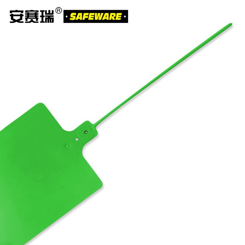 安赛瑞 10576 彩色封签扎带 （100根装）绿色按（包）销售