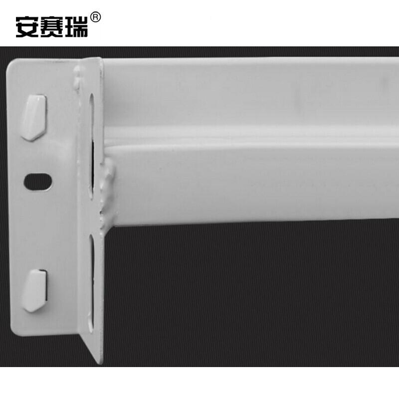 安赛瑞 13326 钢制四层仓储货架 白色100*40*200cm100kg/层按个销售