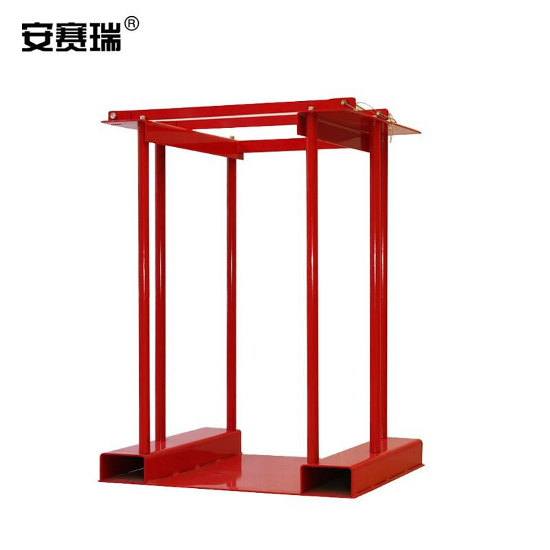 安赛瑞 16259 气瓶架 4瓶容量红色按（个）销售