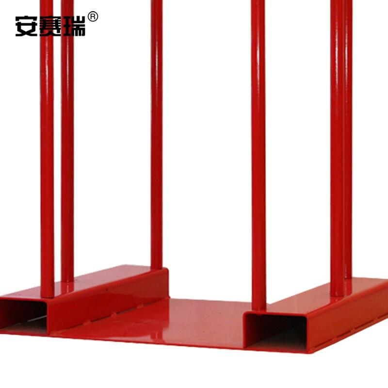 安赛瑞 16259 气瓶架 4瓶容量红色按（个）销售