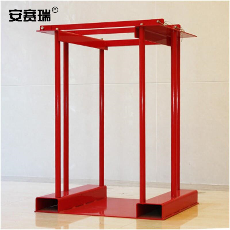 安赛瑞 16259 气瓶架 4瓶容量红色按（个）销售