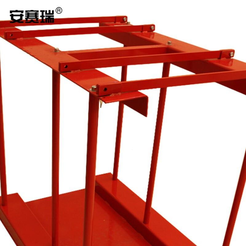 安赛瑞 16263 气瓶架 8瓶容量红色按（个）销售