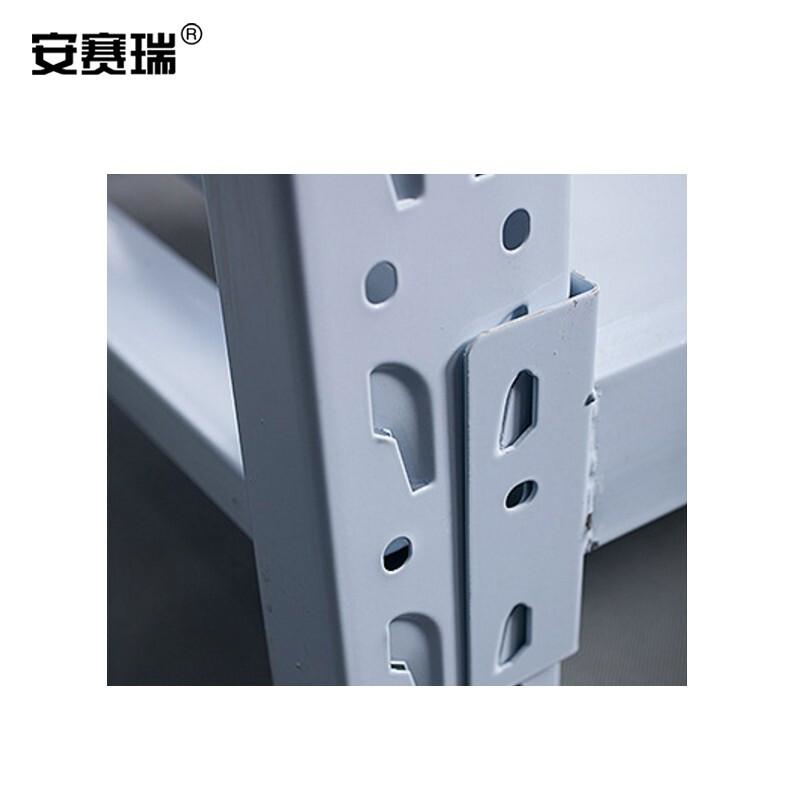 安赛瑞 13325 钢制四层仓储货架 白色100*40*200cm100kg/层按（套）销售