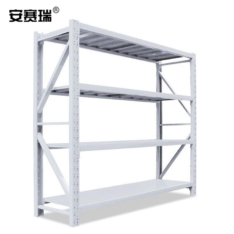 安赛瑞 28434 重型仓储货架 300kg/层白色150×60×200cm四层主架按(个)销售 安赛瑞 28434 重型仓储货架 300kg/层白色150×60×200cm四层主架按(个)销售