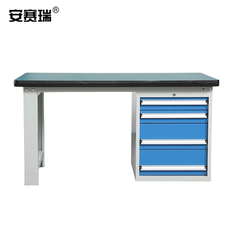 安赛瑞 28604 落地四抽工作台 无挂板150×75×80cm按（个）销售