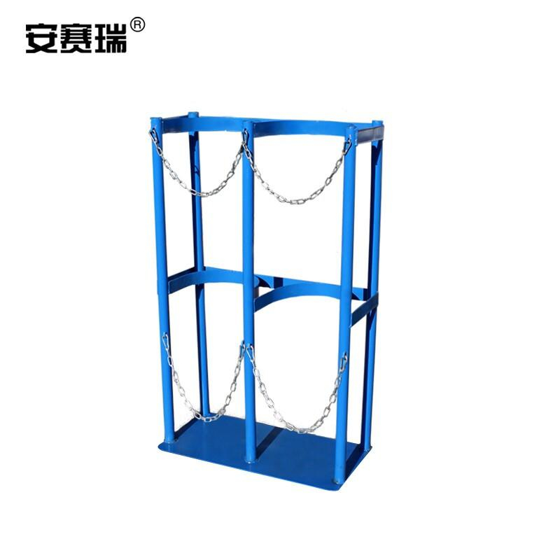 安赛瑞 28663 双瓶气瓶固定架 蓝色40L双瓶按个销售