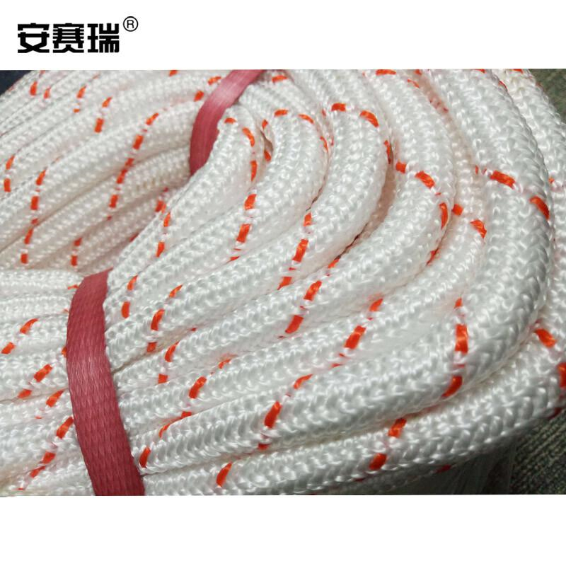 安赛瑞 10784 16编PP塑料绳 白色Φ14mm×100m按卷销售