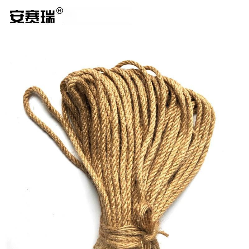 安赛瑞 12536 黄麻绳 Φ10mm×50m按卷销售