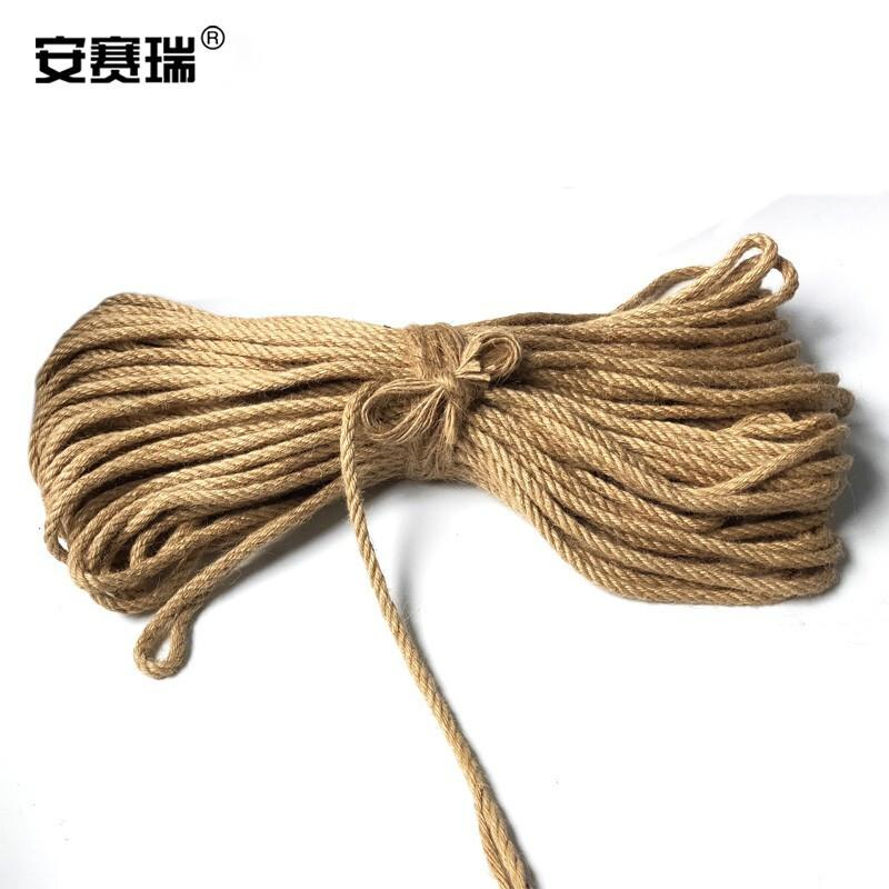 安赛瑞 12536 黄麻绳 Φ10mm×50m按卷销售