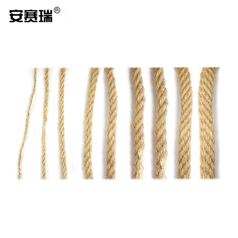 安赛瑞 12536 黄麻绳 Φ10mm×50m按卷销售