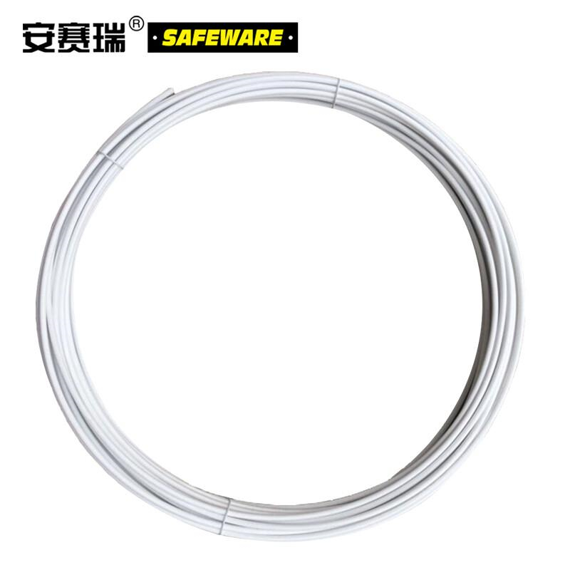 安赛瑞 24304 包塑捆扎铁丝 白色Φ3.2mm×20m按卷销售