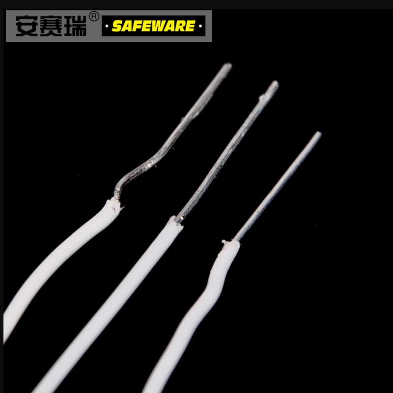 安赛瑞 24304 包塑捆扎铁丝 白色Φ3.2mm×20m按卷销售