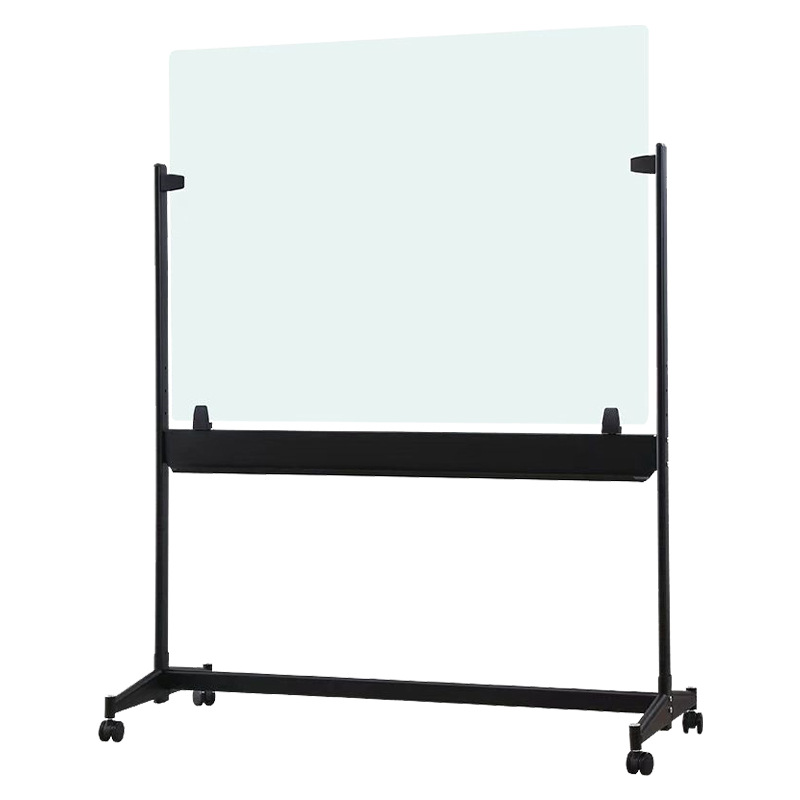 亿裕 YYH-0915B 支架式玻璃白板 90*150 黑色支架按（套）销售