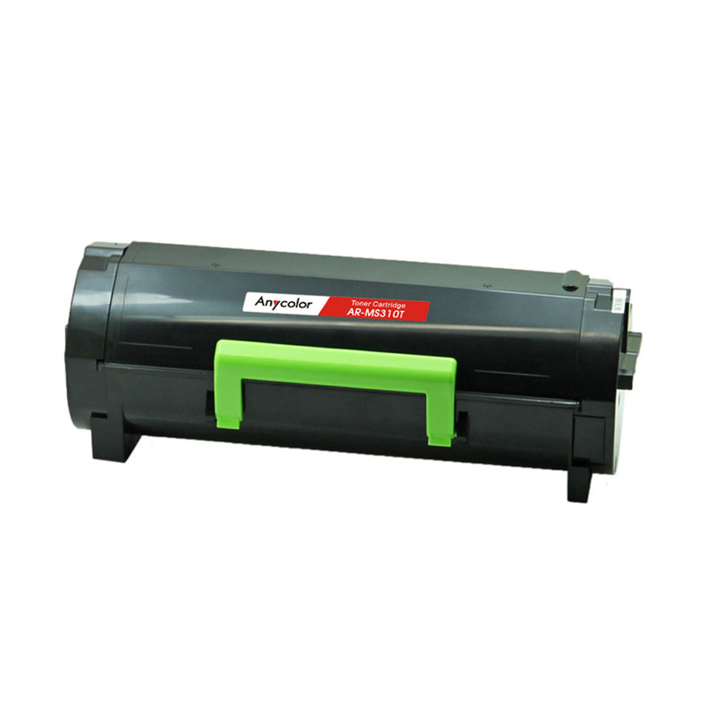 欣彩 AR-MS310T 粉盒 大众版 5000页 黑色  适用利盟Lexmark MS310DN 310D 410DN 510DN 610DN按个销售