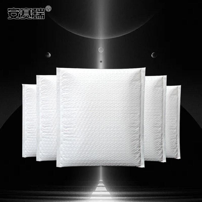 安赛瑞 240012 珠光膜气泡袋 35×42+4cm（30个装）白色按包销售