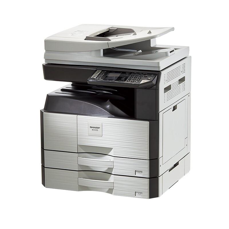 夏普 AR-2421D 黑白数码复合机 A3 灰色 双面输稿器+双纸盒按（台）销售
