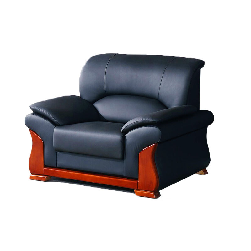 悦山 YSOF1XTD875XP-1 办公沙发皮质沙发 单人位 1140*840*920mm按个销售