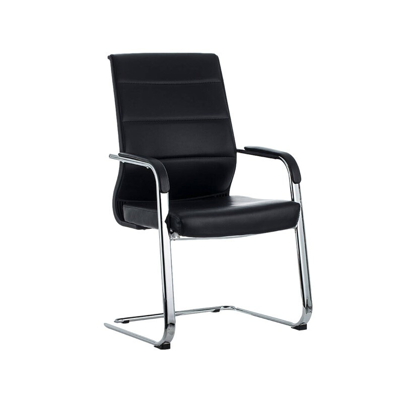 悦山 YSOC2LJ-09CXP 商务洽谈椅弓形脚 西皮 620*550*960mm按个销售