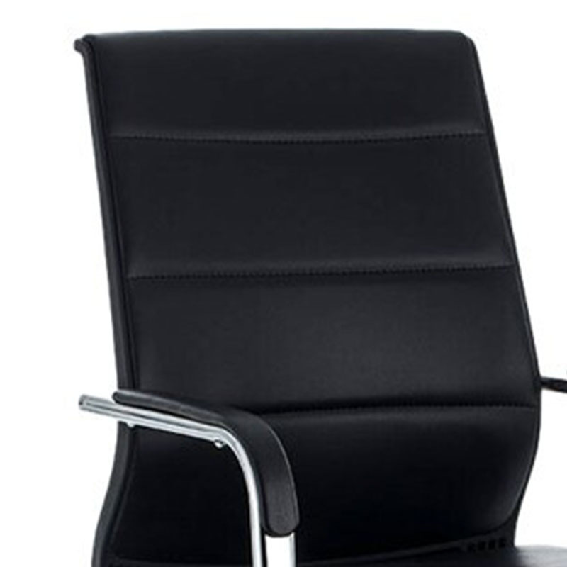 悦山 YSOC2LJ-09CXP 商务洽谈椅弓形脚 西皮 620*550*960mm按个销售