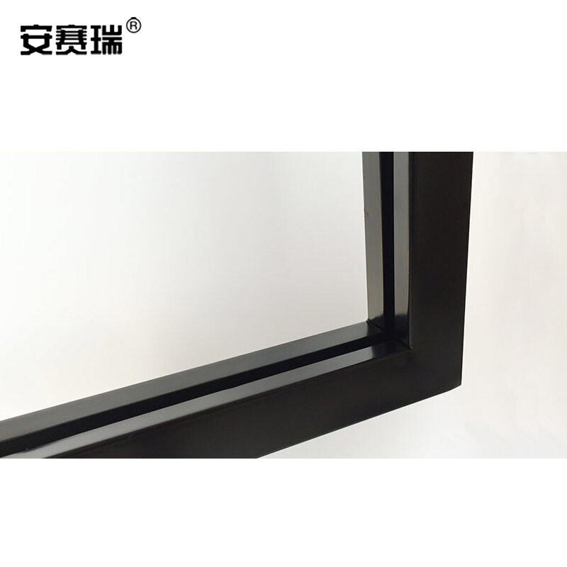 安赛瑞 28935 立式广告立牌双面 进入前必须佩戴口罩 黑色宽50cm高70cm总高135cm 4个起订按（个）销售