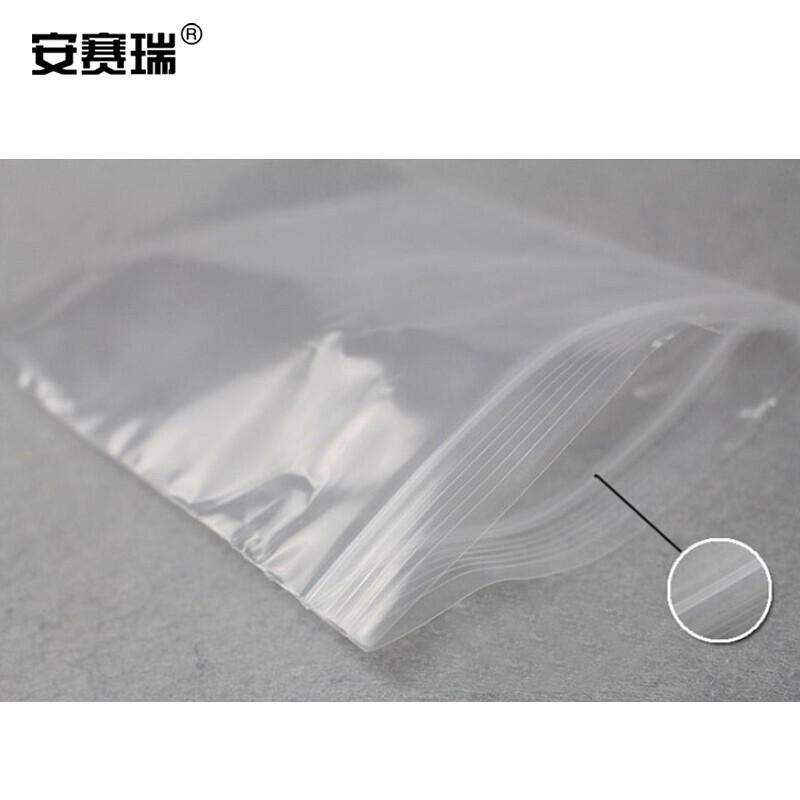 安赛瑞 36081 透明PE自封袋 （1000个装）7×10cm 厚度8丝按（包）销售