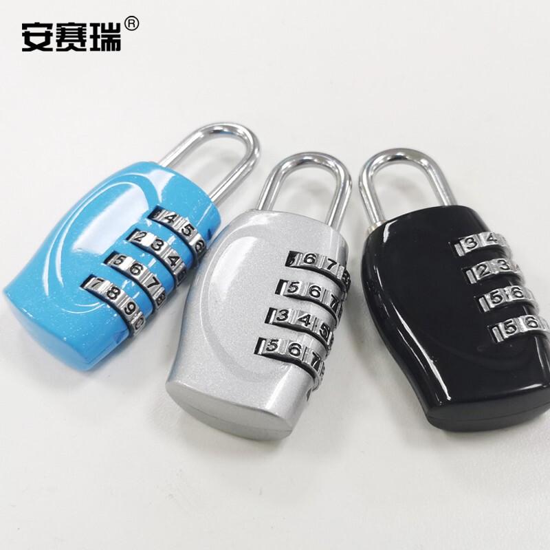 安赛瑞 311348 密码挂锁 亮黑67*26*13mm 2把起订按（把）销售