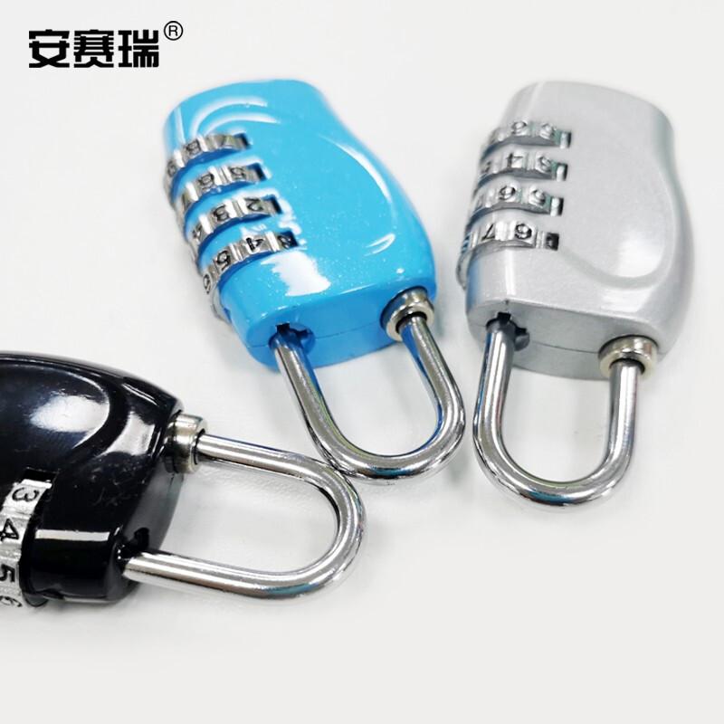安赛瑞 311348 密码挂锁 亮黑67*26*13mm 2把起订按（把）销售