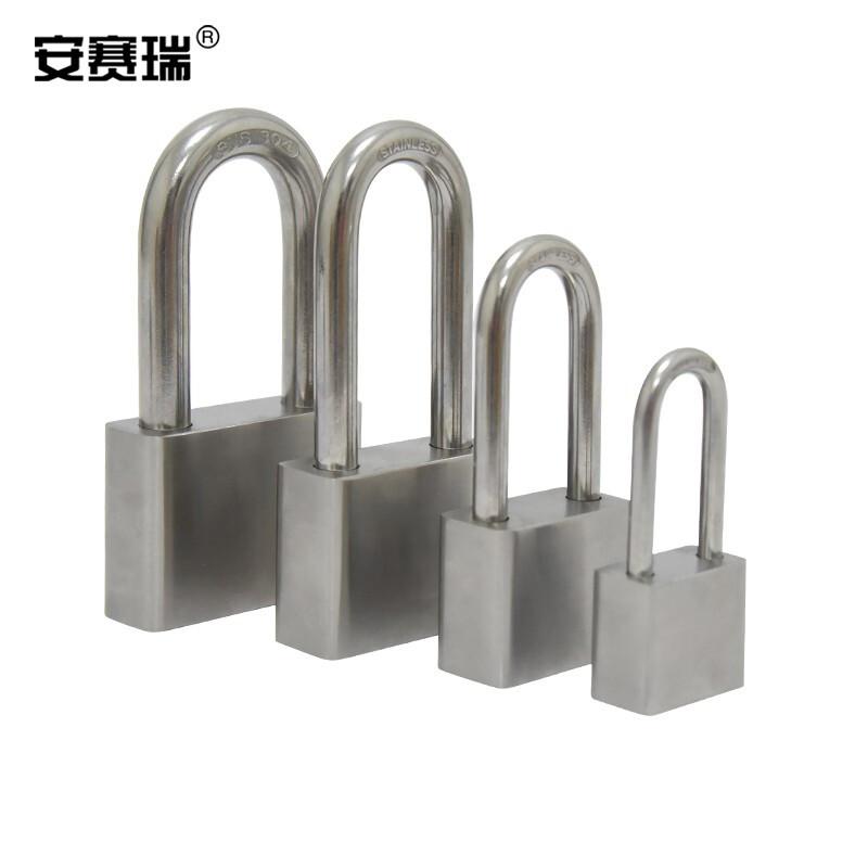 安赛瑞 311442 不锈钢防水防锈锁 60mm不通开按（个）销售