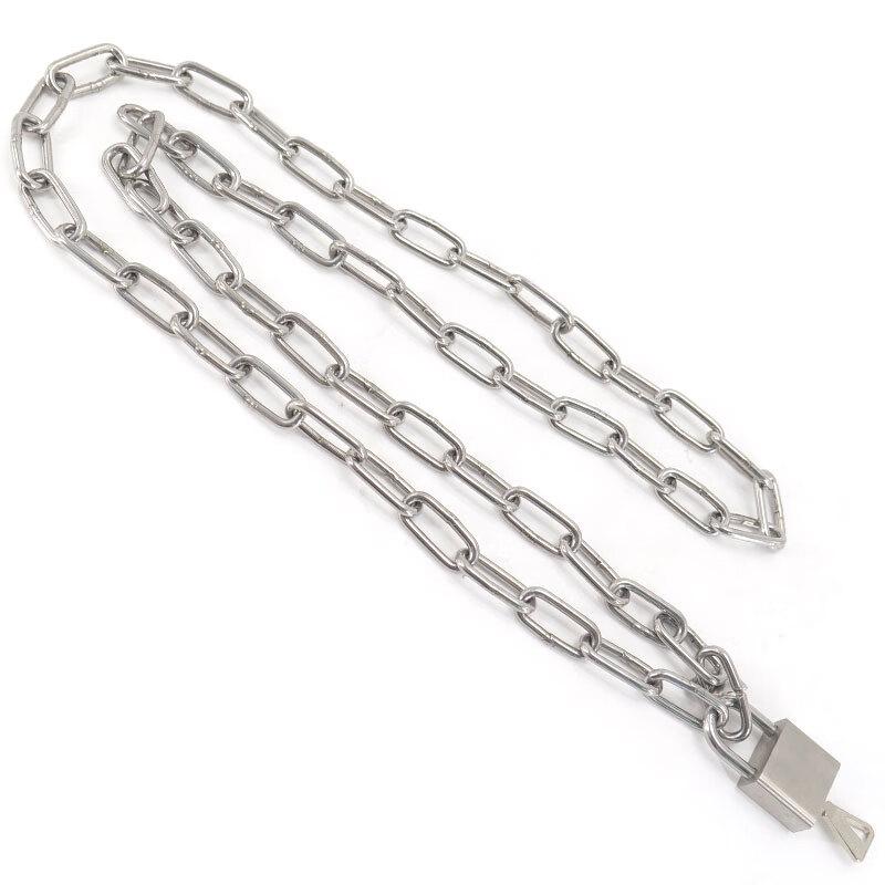 冰禹 BJ-965 304不锈钢链条锁 4mm链条0.5米+30mm锁按件销售 冰禹 BJ-965 304不锈钢链条锁 4mm链条0.5米+30mm锁按件销售