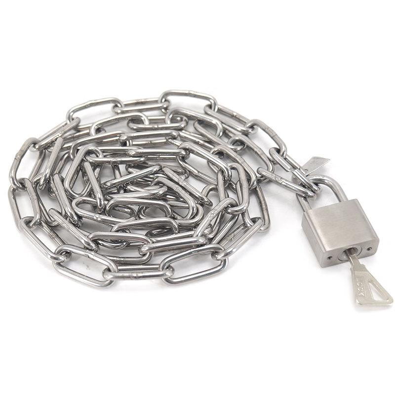 冰禹 BJ-965 304不锈钢链条锁 4mm链条0.5米+30mm锁按件销售 冰禹 BJ-965 304不锈钢链条锁 4mm链条0.5米+30mm锁按件销售