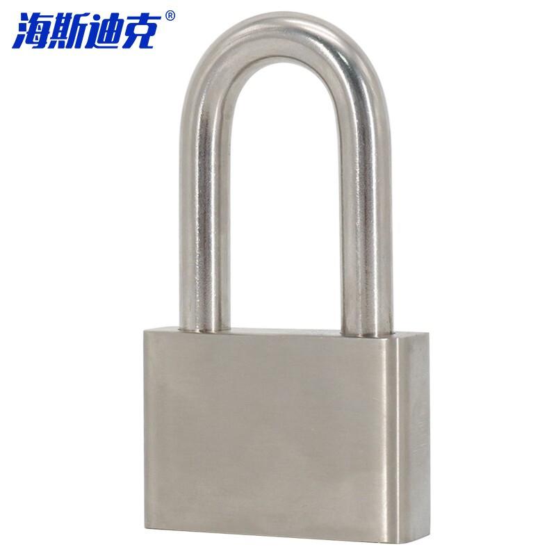 海斯迪克 HK-5157 304不锈钢挂锁 60mm长梁通开按件销售