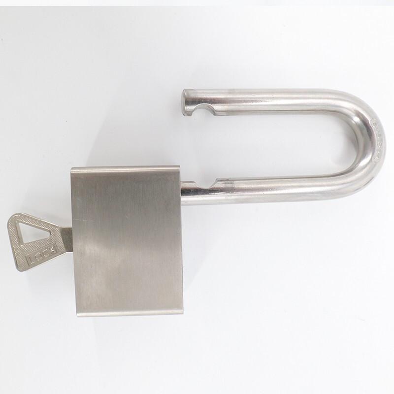 海斯迪克 HK-5157 304不锈钢挂锁 60mm长梁通开按件销售 海斯迪克 HK-5157 304不锈钢挂锁 60mm长梁通开按件销售