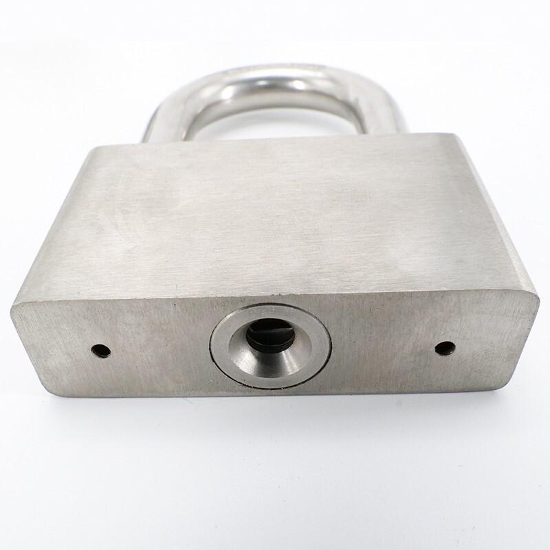 海斯迪克 HK-5157 304不锈钢挂锁 60mm长梁通开按件销售 海斯迪克 HK-5157 304不锈钢挂锁 60mm长梁通开按件销售