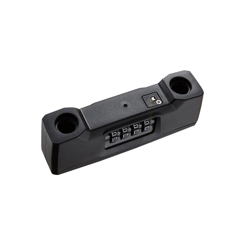 海斯迪克 HK-831 U型门锁 黑色加长4位密码挂锁按件销售