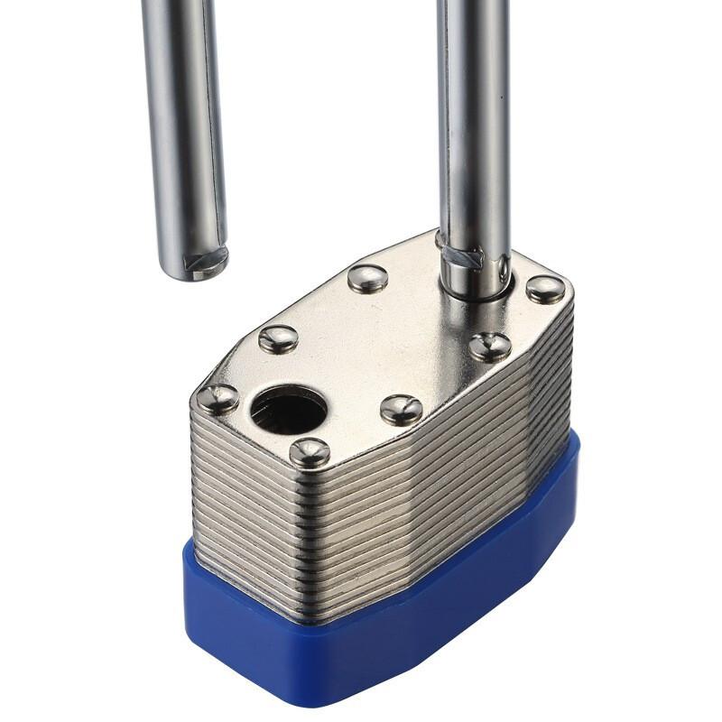 海斯迪克 HKL-123 防盗千层钢锁底部密码锁 大号三位按件销售