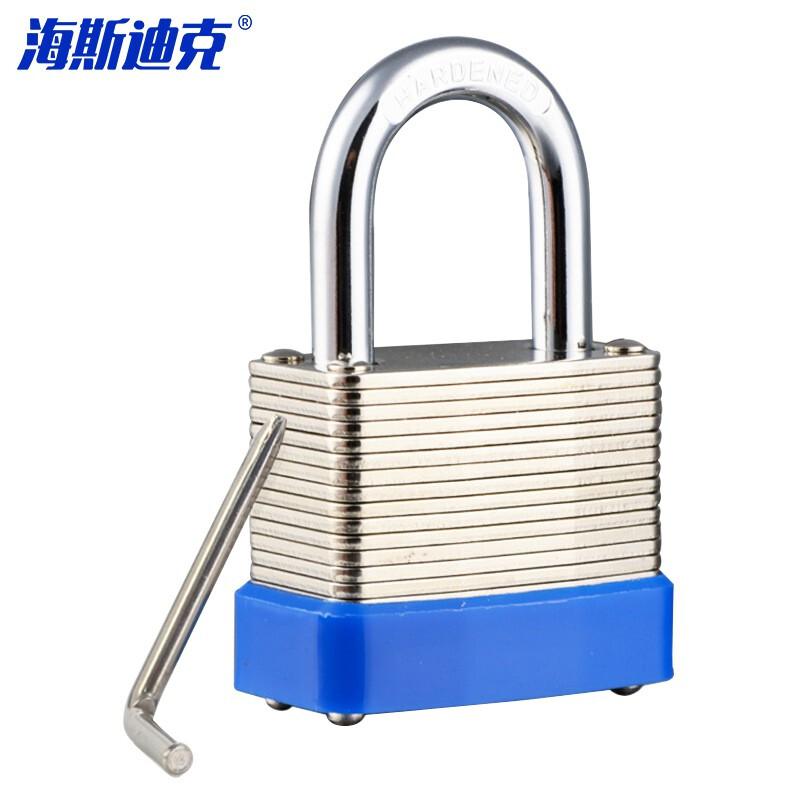 海斯迪克 HKL-123 防盗千层钢锁底部密码锁 大号三位按件销售