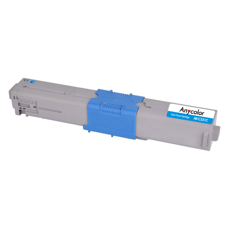 欣彩 AR-C331C 粉盒 2000页 蓝色 适用冲电气OKI C331DN C530dn M561 C310dn按个销售