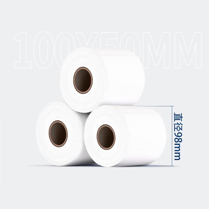 得力 12312 标签纸 100*50mm 960张 白色 1卷/筒按(筒)销售 得力 12312 标签纸 100*50mm 960张 白色 1卷/筒按(筒)销售