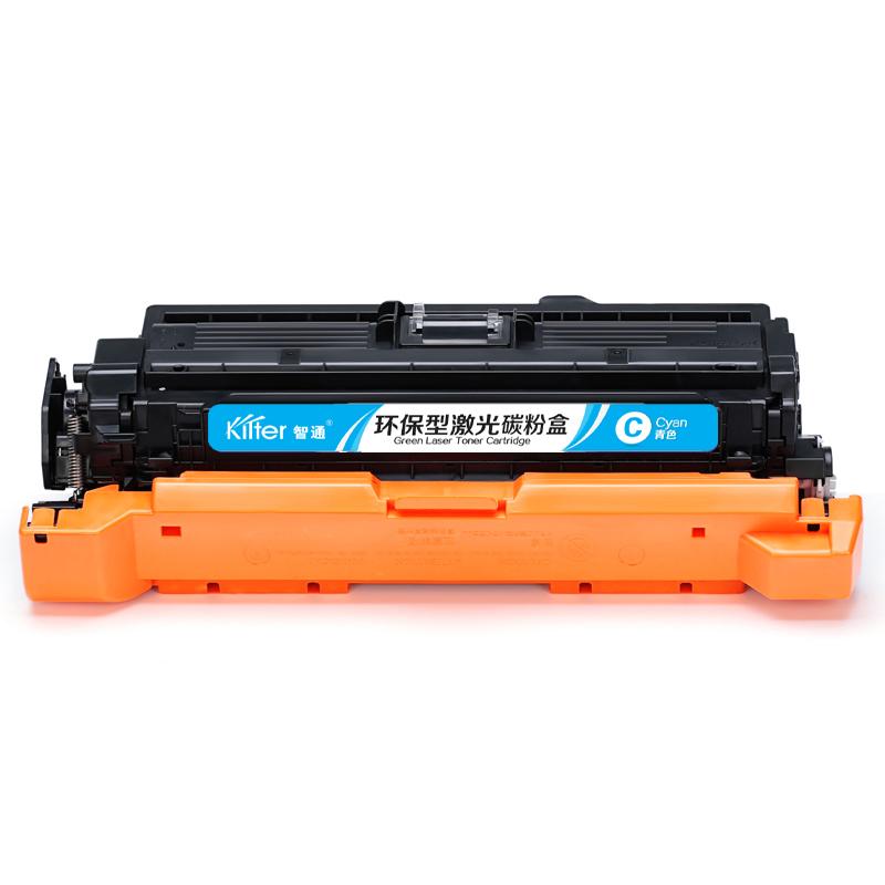 Kilter智通 CE261A 硒鼓 单支装 青色 带芯片 适用惠普HP LaserJet CP4025 CP4525按支销售