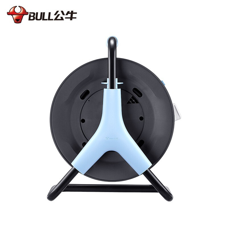 公牛 GN-804DL 移动式线盘 无线 蓝黑色 大功率漏电过热保护按个销售