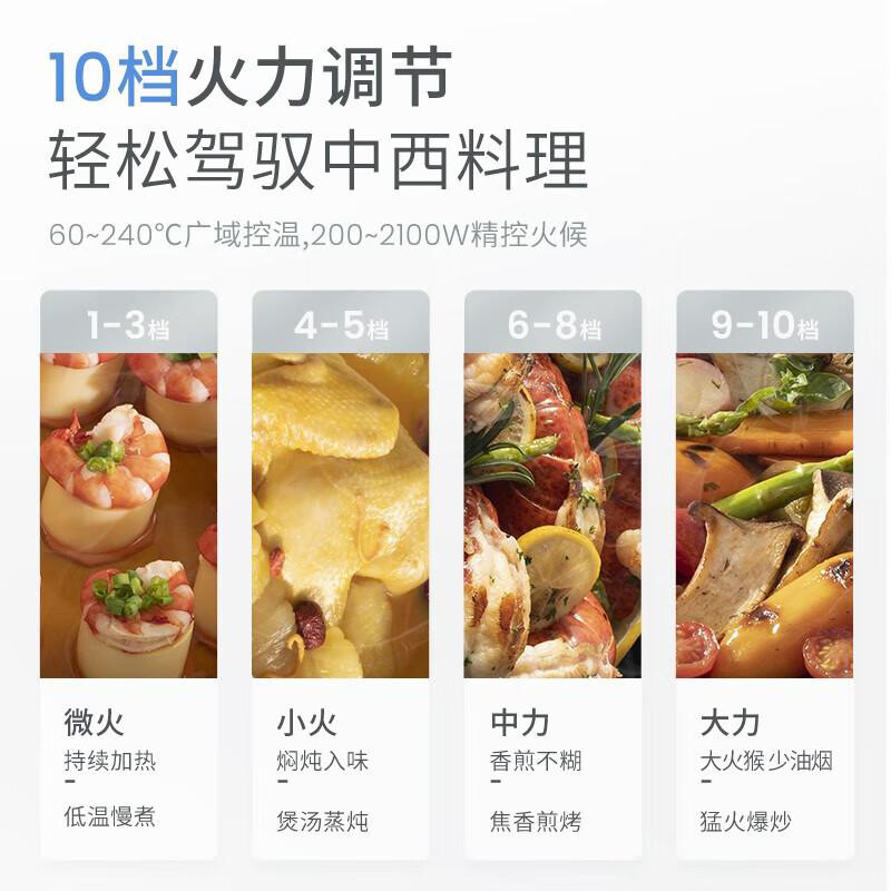 摩飞 MR8900 电磁炉火锅炒菜一体家用大功率IH变频多功能电磁炉 2100W 蓝色按（台）销售