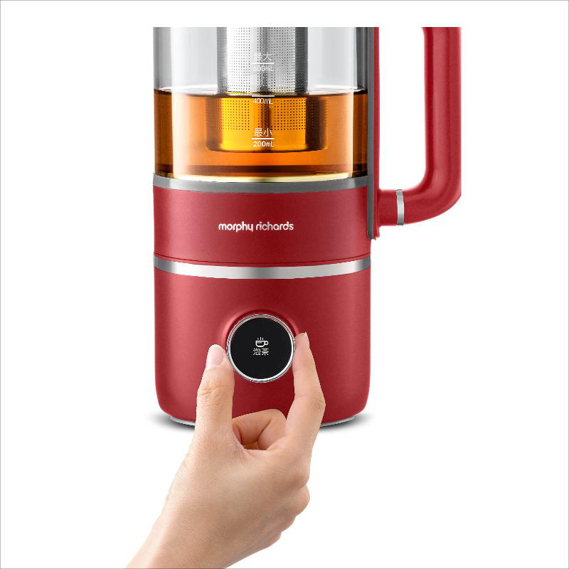 摩飞 MR8200+MR1083 多功能豆浆机养生壶一机两用(破壁机+养生壶套装) 0.6L+0.6L 红色按(台)销售 摩飞 MR8200+MR1083 多功能豆浆机养生壶一机两用(破壁机+养生壶套装) 0.6L+0.6L 红色按(台)销售