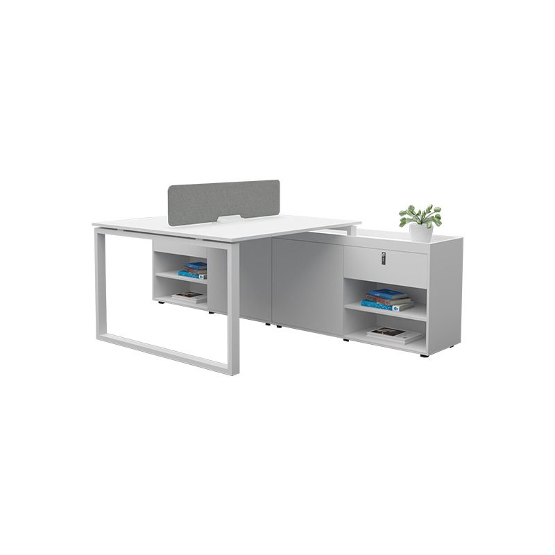 悦山 一字型 开放卡位职员桌带侧柜 1200*2400*750mm按张销售 悦山 一字型 开放卡位职员桌带侧柜 1200*2400*750mm按张销售
