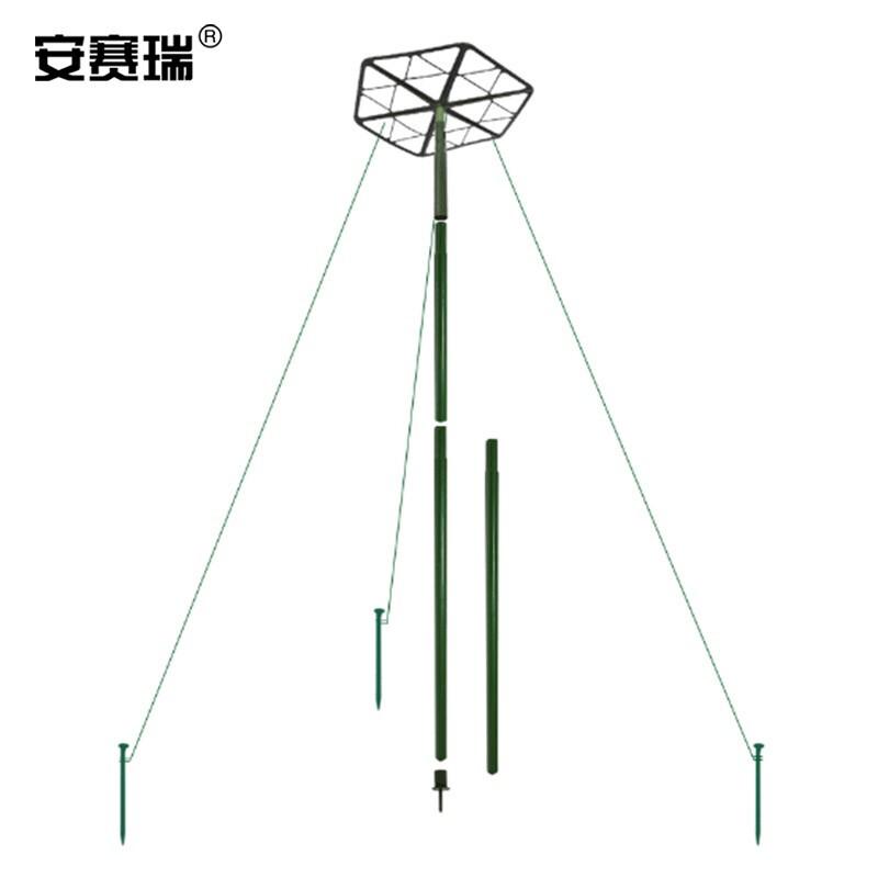 安赛瑞 300749 迷彩网支撑杆 铝合金支撑架 军绿按（套）销售