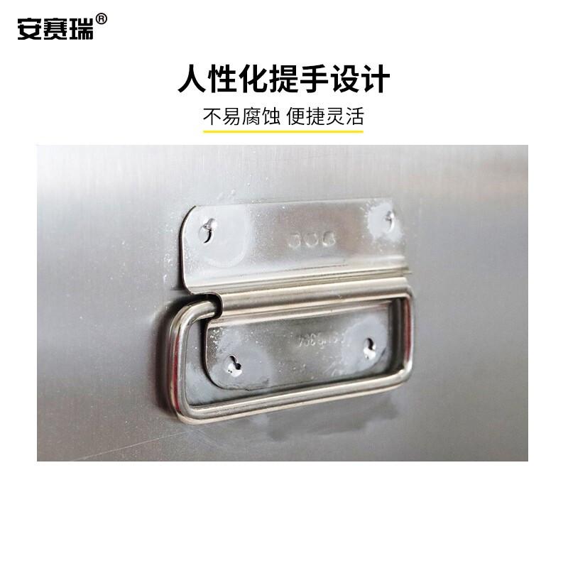 安赛瑞 310195 201不锈钢消防黄沙箱 长600mm宽400mm高400mm厚度0.8mm按（箱）销售