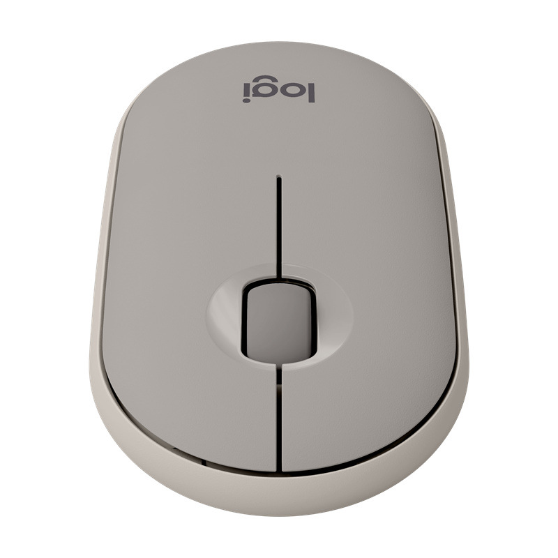 罗技 Pebble 无线蓝牙鼠标 烟云灰 烟灰色按（个）销售