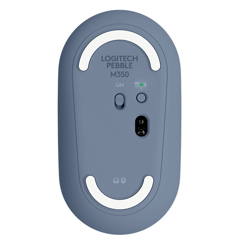 罗技 Pebble 无线蓝牙鼠标 品月蓝 蓝色按（个）销售