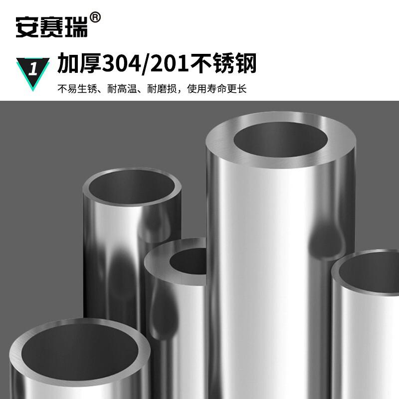 安赛瑞 311090 201不锈钢 触摸式静电消除器 1000mm 含螺丝 接地棒按（箱）销售