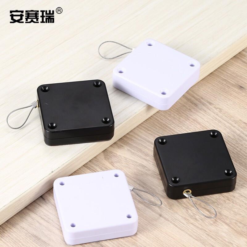 安赛瑞 1C00086 免打孔闭门器 500g拉力黑色  2件起订按（个）销售