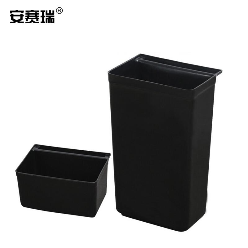 安赛瑞 24480 安赛瑞 收餐车 三层大号塑料可拆卸手推清洁车 配2桶+3盆按（台）销售